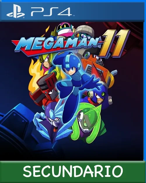 Ps4 Digital Mega Man 11 Secundario