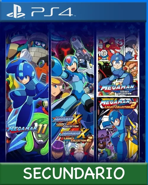 Ps4 Digital Mega Man 30th Anniversary Bundle Secundario