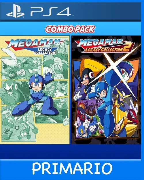 Ps4 Digital Mega Man Legacy Collection 1 & 2 Combo Pack Primario
