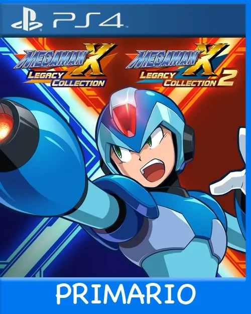 Ps4 Digital Mega Man X Legacy Collection 1+2 Primario