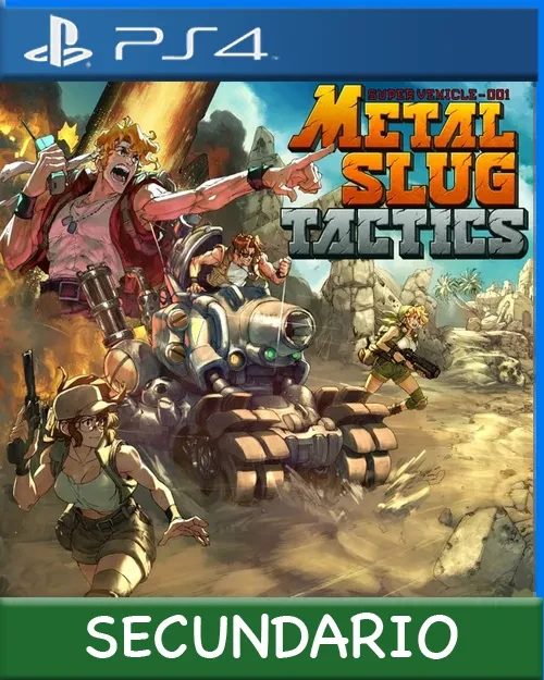 Ps4 Digital Metal Slug Tactics Secundario