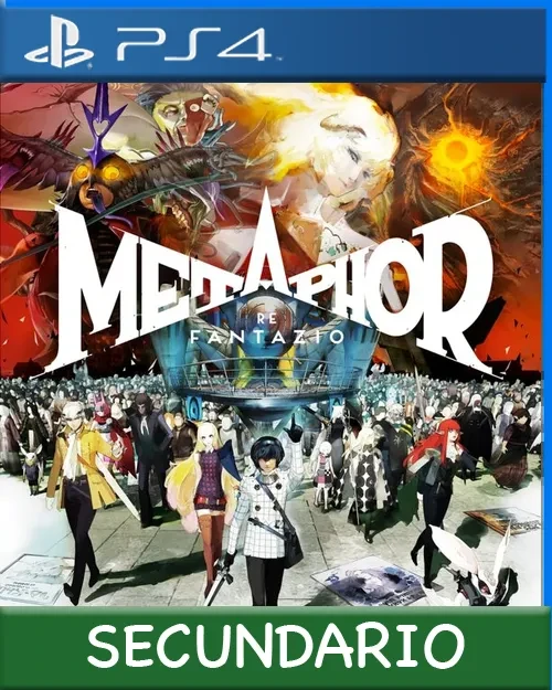 Ps4 Digital Metaphor: ReFantazio Secundario