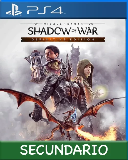 Ps4 Digital Middle-earth: Shadow of War Definitive Edition Secundario