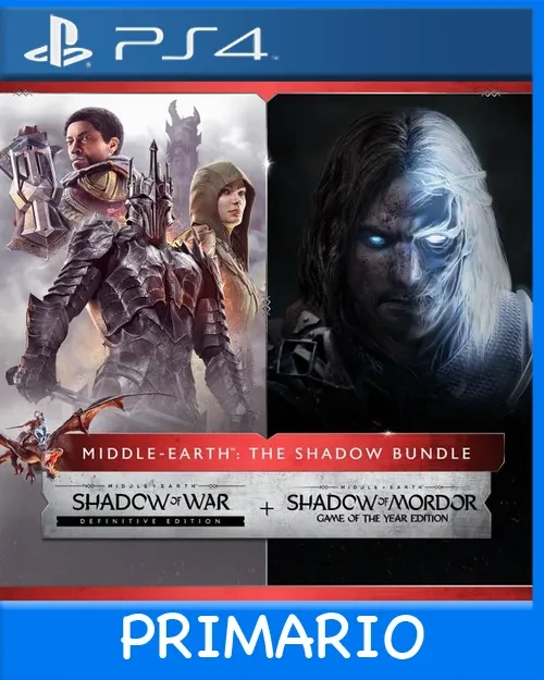 Ps4 Digital Middle-earth: The Shadow Bundle Primario