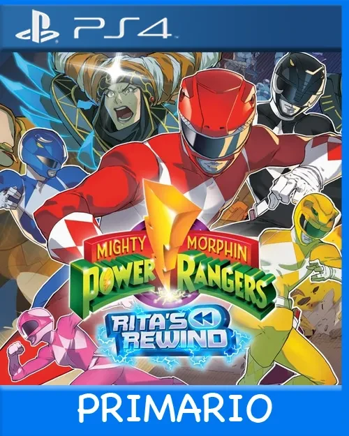 Ps4 Digital Mighty Morphin Power Rangers: Rita's Rewind Primario