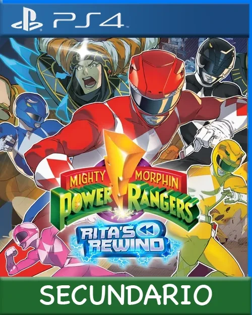 Ps4 Digital Mighty Morphin Power Rangers: Rita's Rewind Secundario
