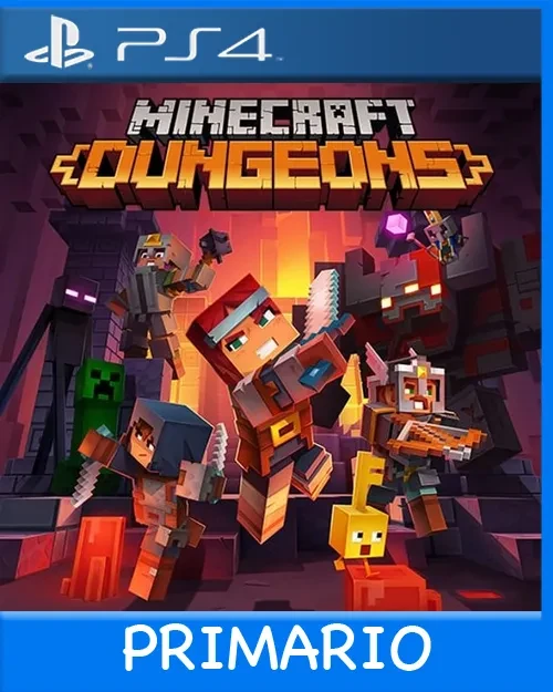 Ps4 Digital Minecraft Dungeons Primario