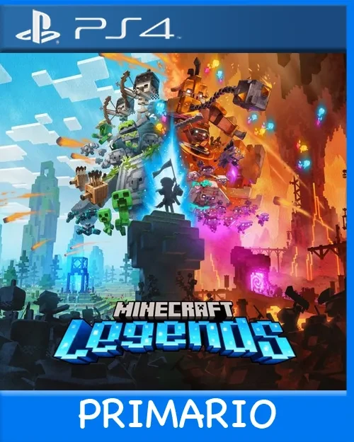 Ps4 Digital Minecraft Legends Primario