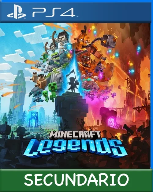 Ps4 Digital Minecraft Legends Secundario
