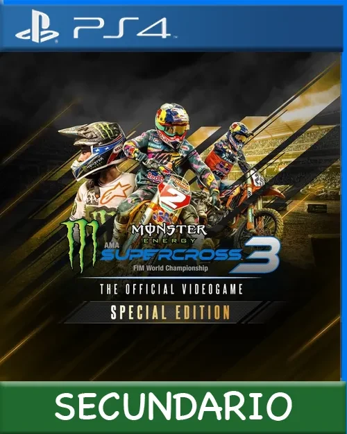 Ps4 Digital Monster Energy Supercross 3 - Special Edition Secundario