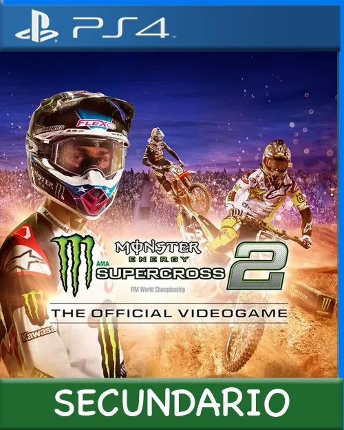 Ps4 Digital Monster Energy Supercross - The Official Videogame 2 Secundario