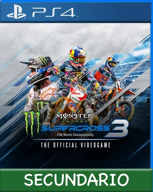 Ps4 Digital Monster Energy Supercross - The Official Videogame 3 Secundario