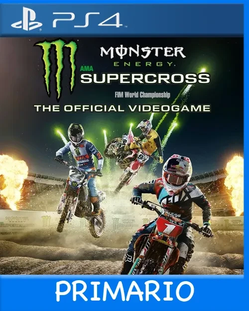 Ps4 Digital Monster Energy Supercross - The Official Videogame Primario
