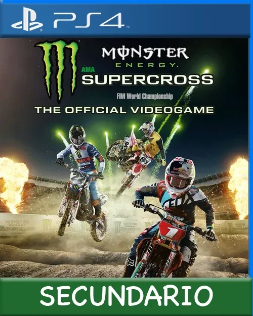 Ps4 Digital Monster Energy Supercross - The Official Videogame Secundario