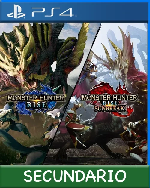 Ps4 Digital Monster Hunter Rise + Sunbreak Secundario