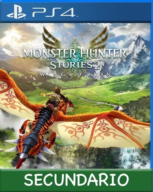 Ps4 Digital Monster Hunter Stories 2: Wings of Ruin Secundario