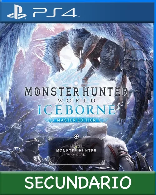 Ps4 Digital Monster Hunter World: Iceborne Master Edition Secundario