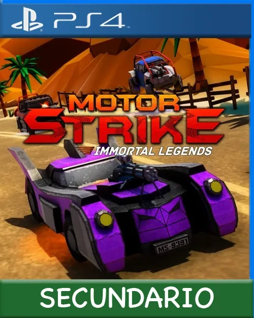 Ps4 Digital Motor Strike: Immortal Legends Secundario