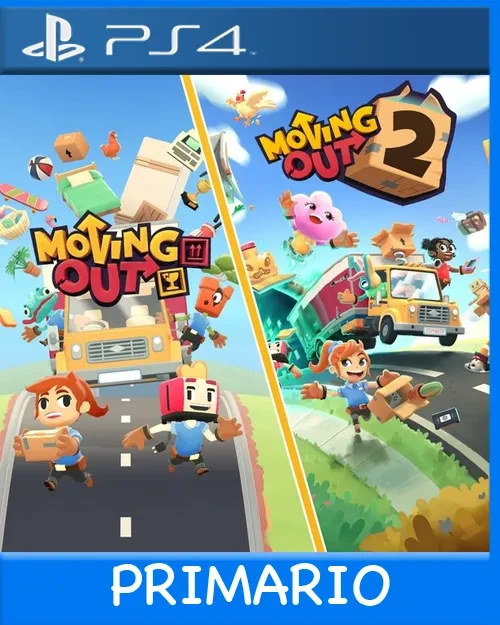 Ps4 Digital Moving Out + Moving Out 2 Bundle Primario