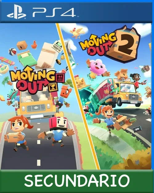Ps4 Digital Moving Out + Moving Out 2 Bundle Secundario