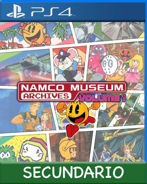 Ps4 Digital NAMCO MUSEUM ARCHIVES Vol 1 Secundario
