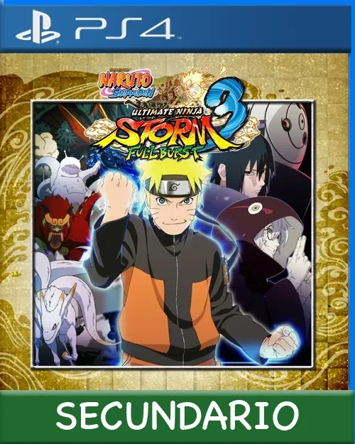 Ps4 Digital NARUTO SHIPPUDEN: Ultimate Ninja STORM 3 Full Burst Secundario