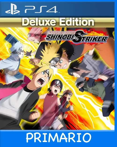 Ps4 Digital NARUTO TO BORUTO: SHINOBI STRIKER Deluxe Edition Primario