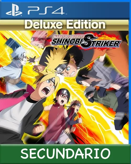 Ps4 Digital NARUTO TO BORUTO: SHINOBI STRIKER Deluxe Edition Secundario