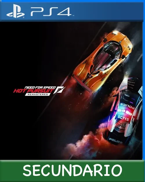 Ps4 Digital Need for Speed Hot Pursuit Remastered Secundario