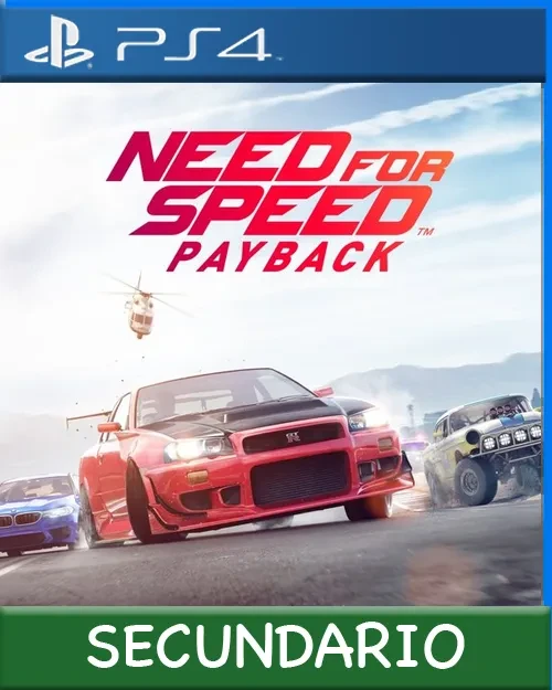 Ps4 Digital Need for Speed Payback Secundario