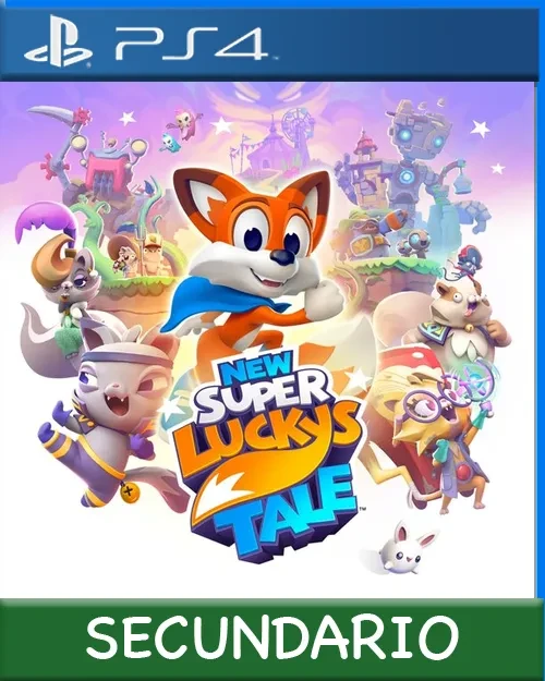 Ps4 Digital New Super Lucky's Tale Secundario