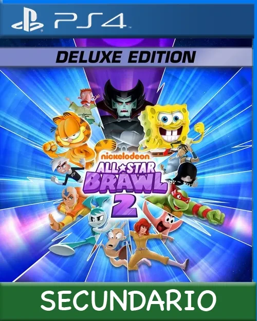Ps4 Digital Nickelodeon All-Star Brawl 2 - Deluxe Edition Secundario