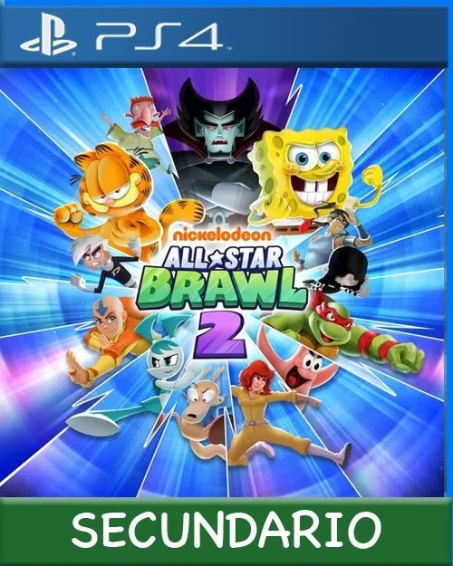 Ps4 Digital Nickelodeon All-Star Brawl 2 Secundario
