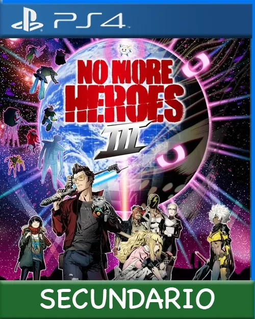 Ps4 Digital No More Heroes 3 Secundario