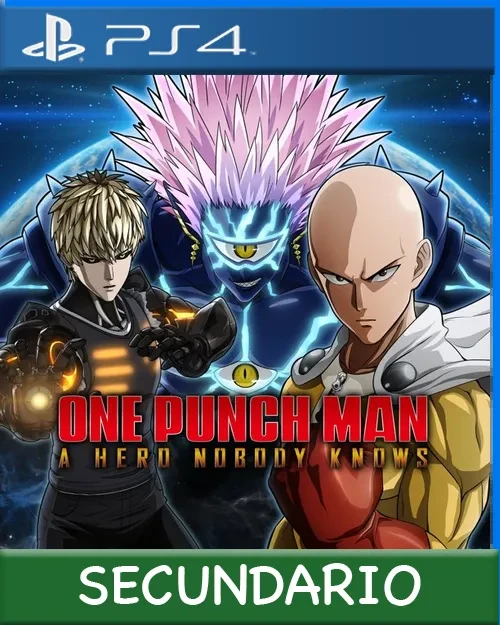 Ps4 Digital ONE PUNCH MAN: A HERO NOBODY KNOWS Secundario