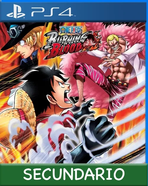 Ps4 Digital One Piece: Burning Blood Secundario