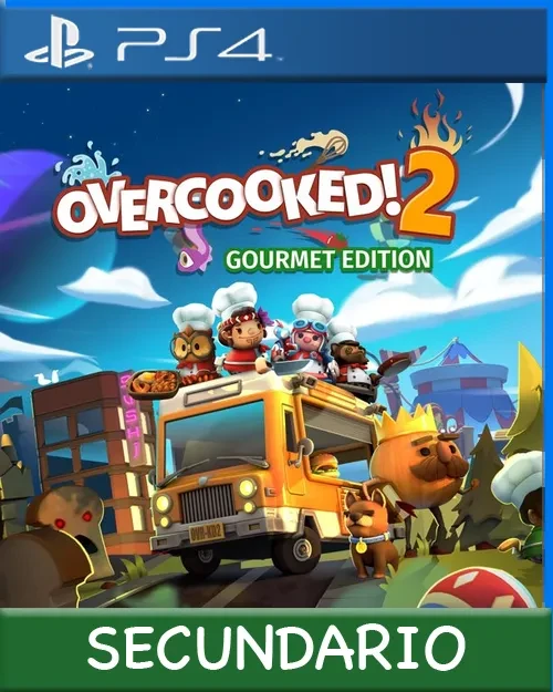 Ps4 Digital Overcooked! 2 - Gourmet Edition Secundario