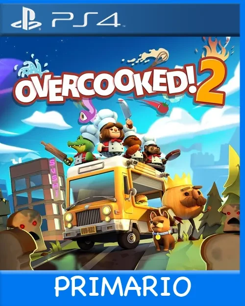 Ps4 Digital Overcooked! 2 Primario