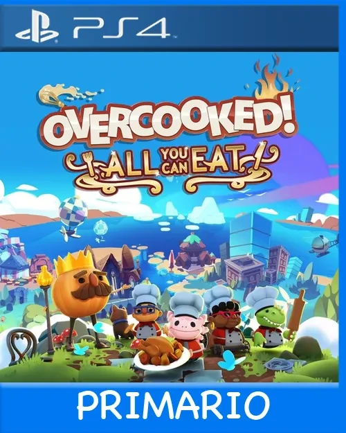 Ps4 Digital Overcooked! All You Can Eat Primario