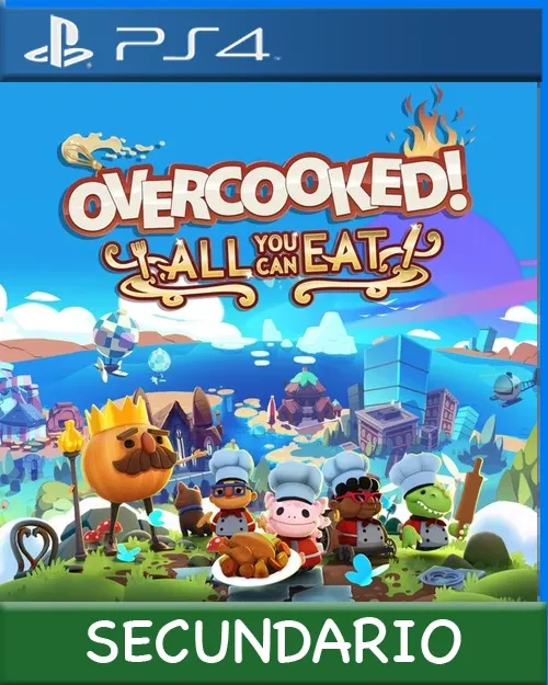 Ps4 Digital Overcooked! All You Can Eat Secundario