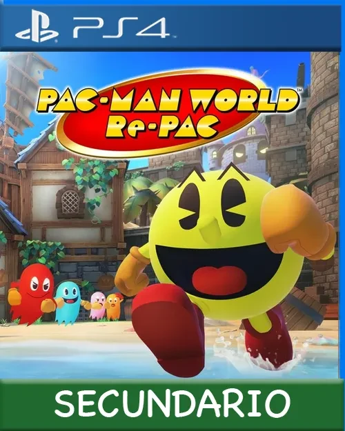 Ps4 Digital PAC-MAN WORLD Re-PAC Secundario