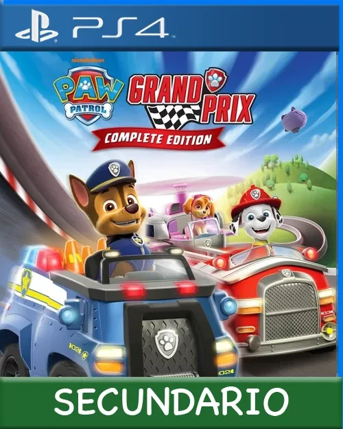 Ps4 Digital PAW Patrol: Grand Prix - Complete Edition Secundario