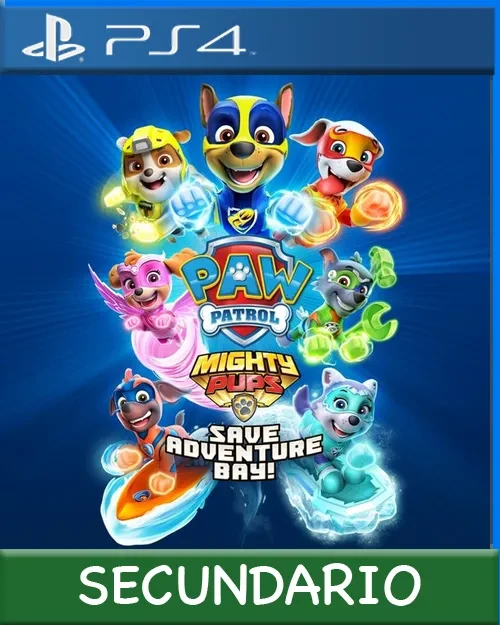 Ps4 Digital PAW Patrol Mighty Pups Save Adventure Bay Secundario
