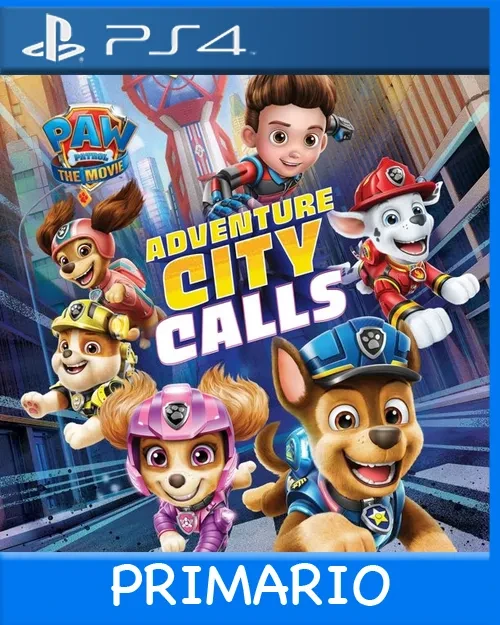 Ps4 Digital PAW Patrol The Movie: Adventure City Calls Primario