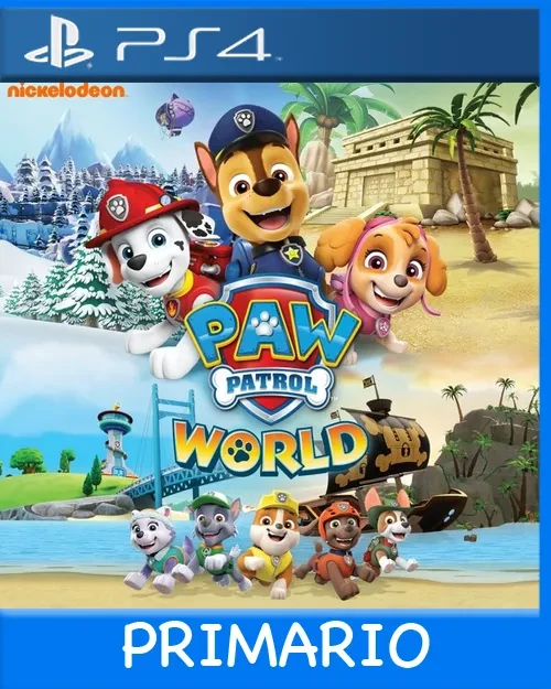 Ps4 Digital PAW Patrol World Primario
