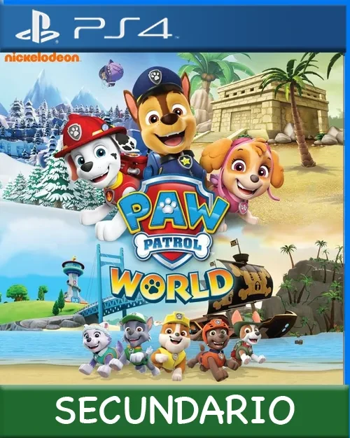 Ps4 Digital PAW Patrol World Secundario