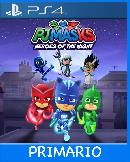 Ps4 Digital PJ Masks: Heroes of the Night Primario