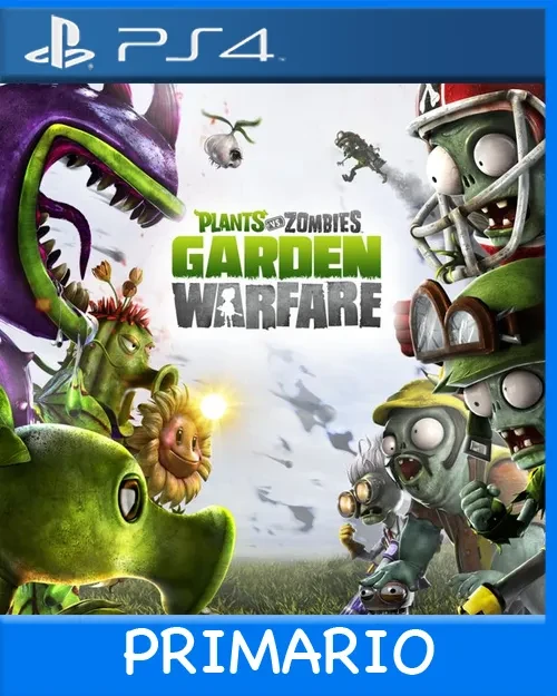 Ps4 Digital Plants vs. Zombies Garden Warfare Primario