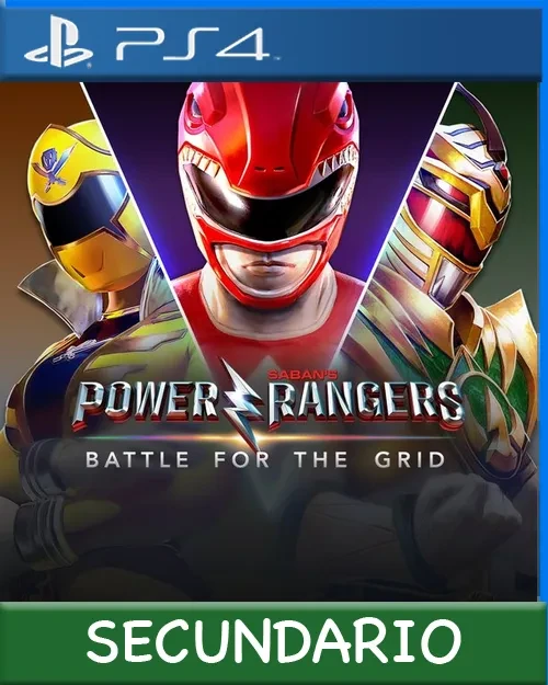 Ps4 Digital Power Rangers: Battle For The Grid Secundario