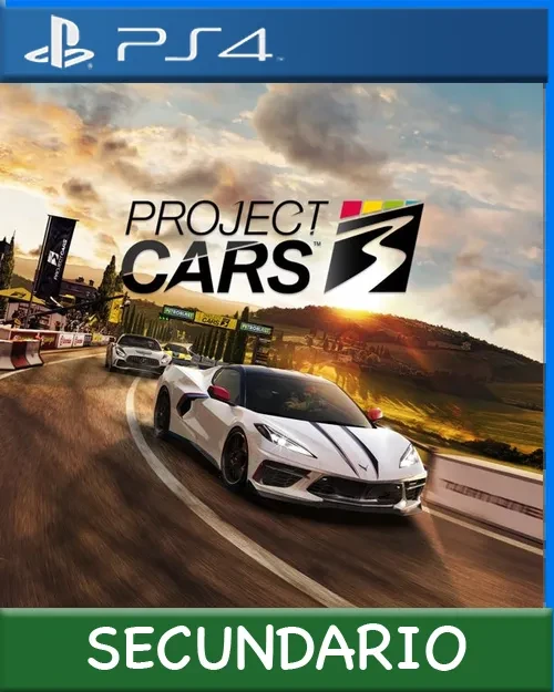 Ps4 Digital Project CARS 3 Secundario